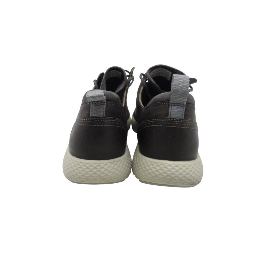 Timberland Men's FLYROAM Leather Sneakers Work Shoes A1IZZ Brown/Gray 11.5M - Picture 4 of 8